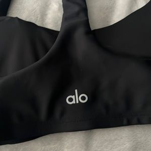 Alo Sports Bra - Black - size S